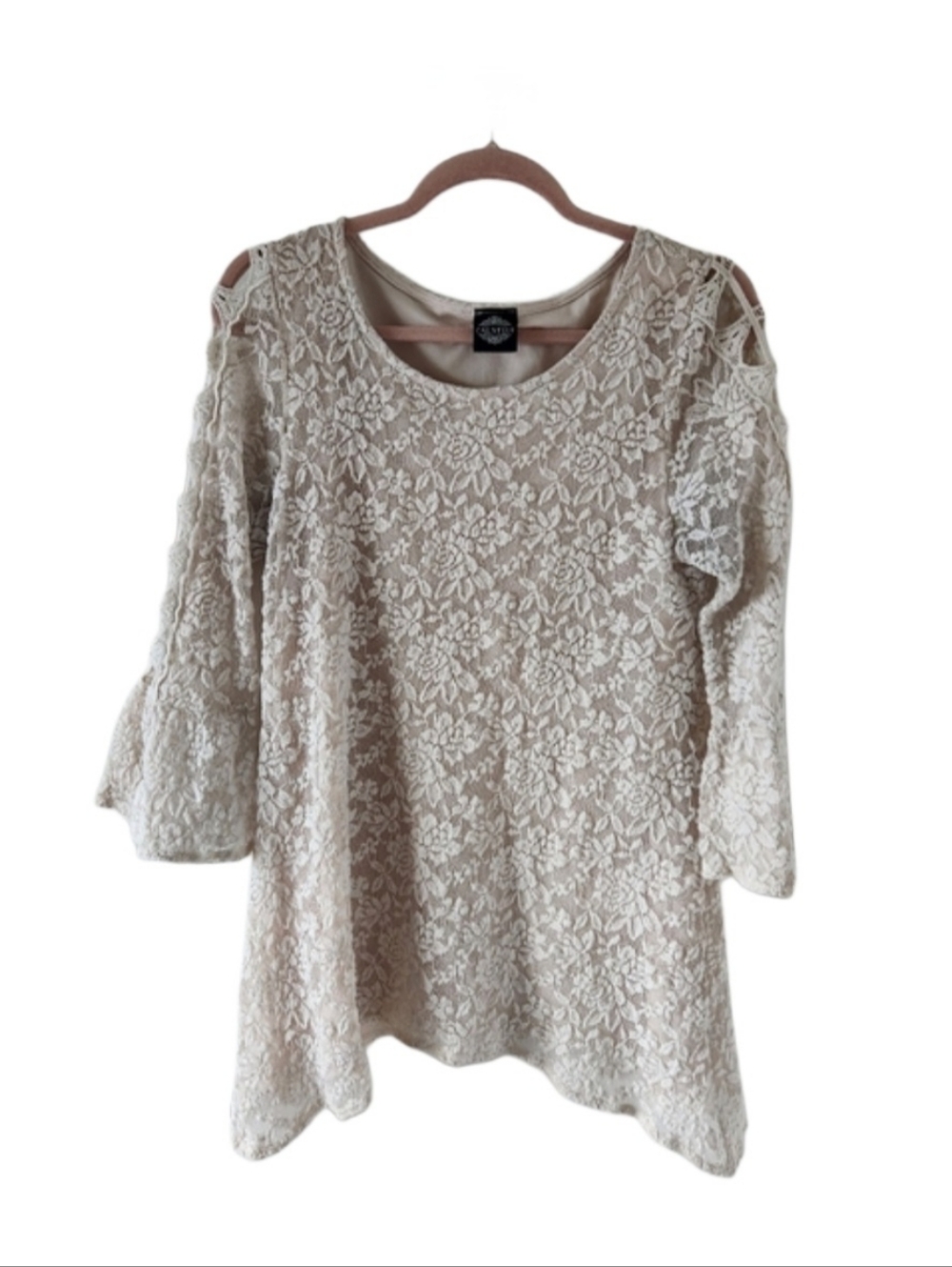 Beige Bohemian Blouse